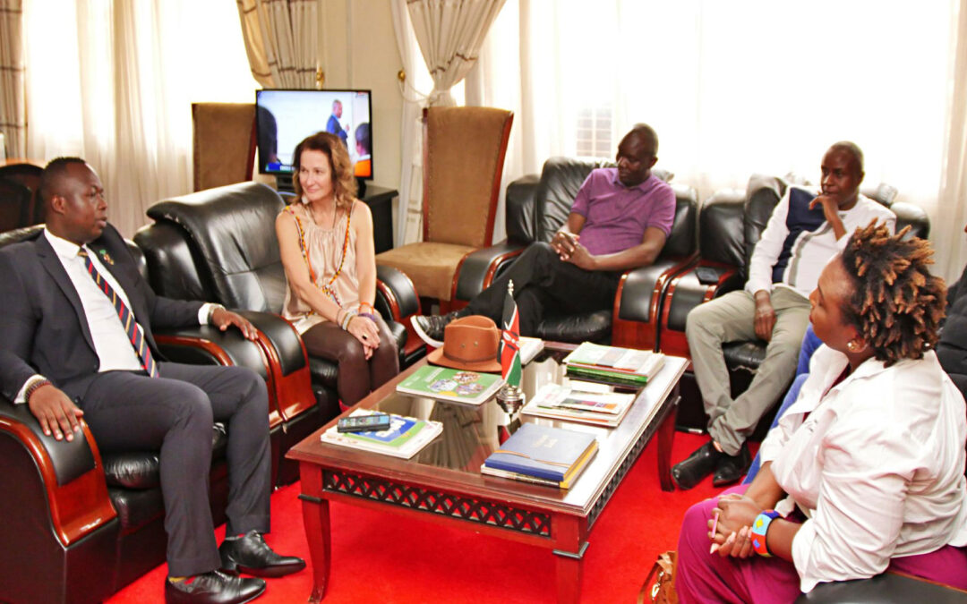 Courtesy call to Mr. Raymond Ouma